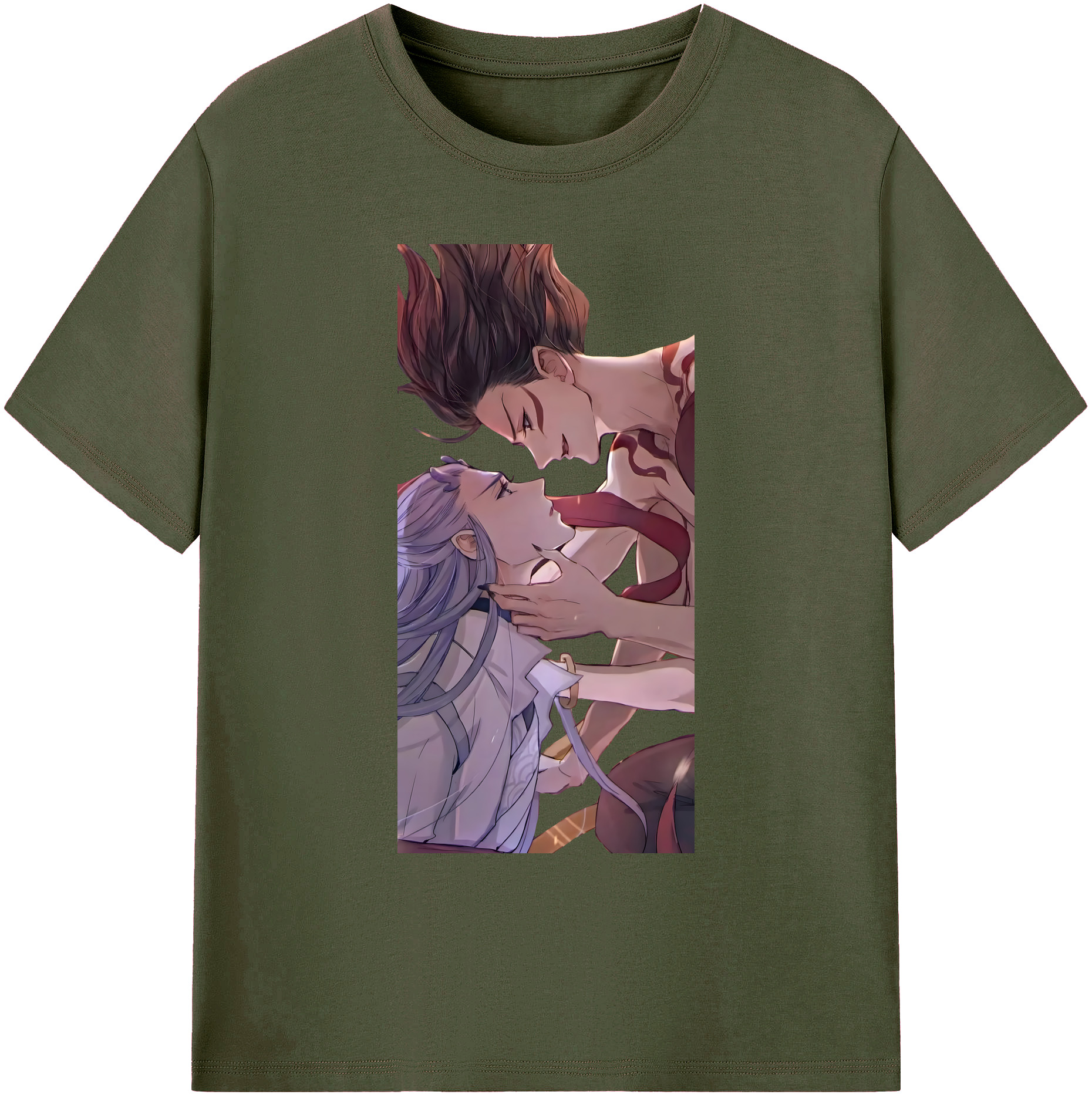 （画像用） Ne Zha 2 ナタ 魔童の大暴れ 綿100％ メンズ半袖Tシャツ｜肌触りやわらか＆通気性
